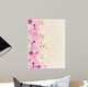 With Pink Flowers Wall Decal