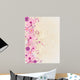 With Pink Flowers Wall Decal