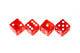 Red Dice Wall Decal