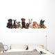 Group Dogs Wall Decal