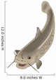 Cartoon Fish Catfish Wall Decal