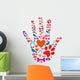 Pet Animal Protective Hand Wall Decal