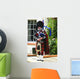 Scottish Bagpiper Full Highland Wall Decal