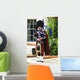 Scottish Bagpiper Full Highland Wall Decal