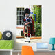 Scottish Bagpiper Full Highland Wall Decal