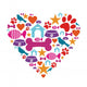 Love for Pets Icon Wall Decal
