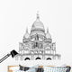 Sacre Coeur Wall Decal