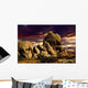 Beautiful Sunset Rocks Joshua Wall Decal
