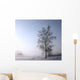 Single Tree Is Misty Wall Decal
