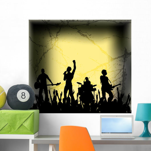 Guitar Group Wall Decal