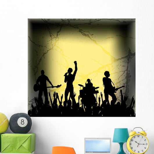 Guitar Group Wall Decal