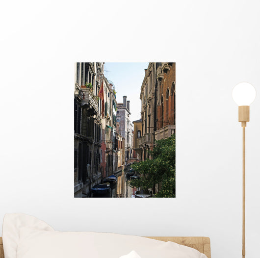 Venice Narrow Canal Wall Decal
