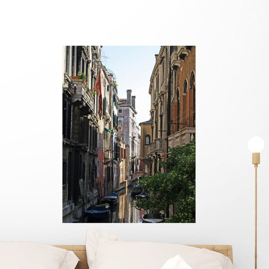 Venice Narrow Canal Wall Decal