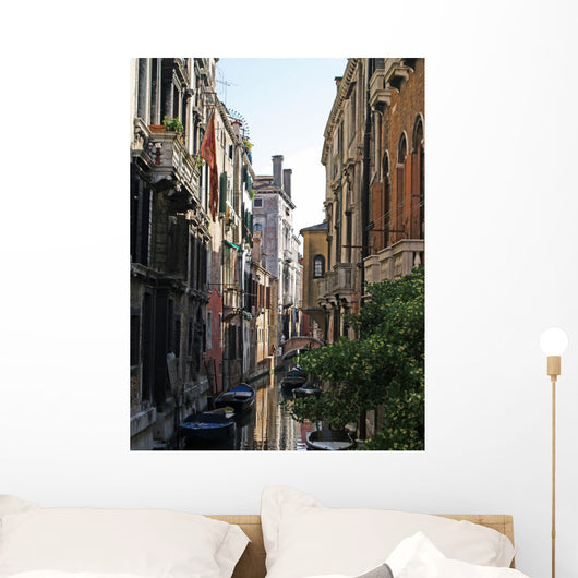 Venice Narrow Canal Wall Decal