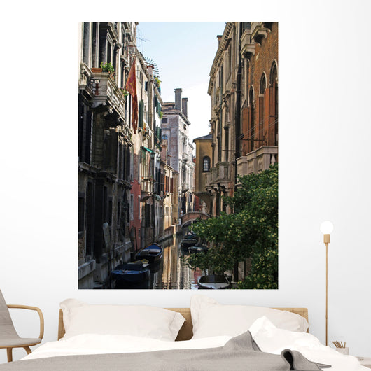 Venice Narrow Canal Wall Decal