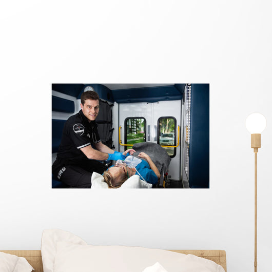 EMT Professional Portrait Wall Decal