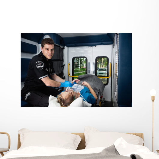 EMT Professional Portrait Wall Decal