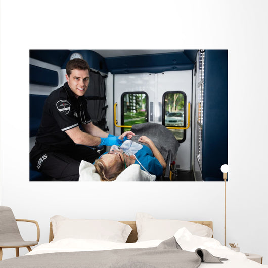EMT Professional Portrait Wall Decal