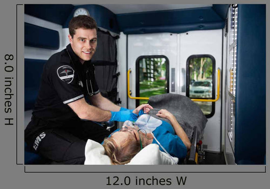 EMT Professional Portrait Wall Decal
