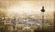 Paris from Montmartre Vintage Wall Decal