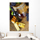 Wine and Cheese Wall Decal