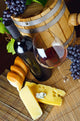 Wine and Cheese Wall Decal