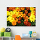 Tagetes African Marigolds Wall Decal