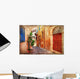 Streets Old Greece Artistic Wall Decal