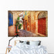Streets Old Greece Artistic Wall Decal