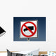 No Trucks Sign Wall Decal
