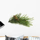 Pine Branch with Cones Wall Decal