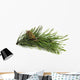 Pine Branch with Cones Wall Decal