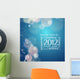 Greeting Card Happy New Wall Decal