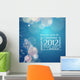 Greeting Card Happy New Wall Decal