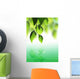 Fresh Green Leaves over Wall Decal