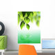 Fresh Green Leaves over Wall Decal
