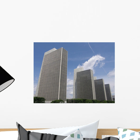 Empire State Plaza Albany Wall Decal