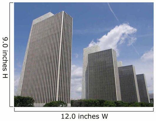 Empire State Plaza Albany Wall Decal
