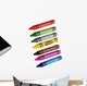 Wax Crayons White Wall Decal