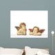 Two Angels Wall Decal