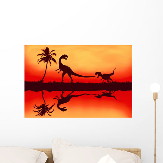 One with Dinos Wall Decal