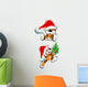 Christmas Tiger Wall Decal