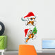 Christmas Tiger Wall Decal