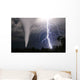 Tornado and Lightning Wall Decal