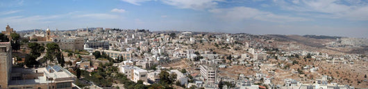 Panoramic Bethlehem Israel Wall Decal