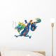 Blue Chinese Dragon Wall Decal