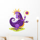 Royal Purple Dragon Wall Decal