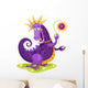 Royal Purple Dragon Wall Decal