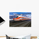 Modern High Speed Train Wall Decal