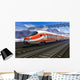 Modern High Speed Train Wall Decal